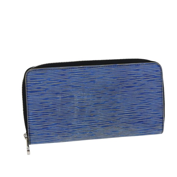 LOUIS VUITTON Epi Zippy Wallet Long Wallet Blue M61873 LV Auth 74868 - Picture 1 of 16